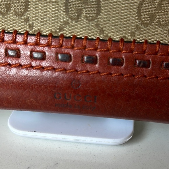 Gucci Brown and Tan Wallet - Picture 3 of 12
